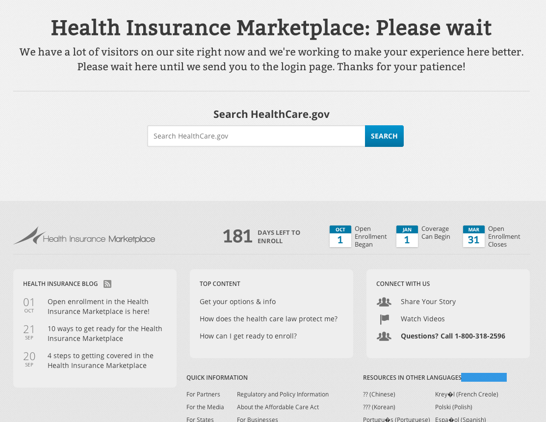 Florida Health Insurance Marketplace Opens, Asks You to ...