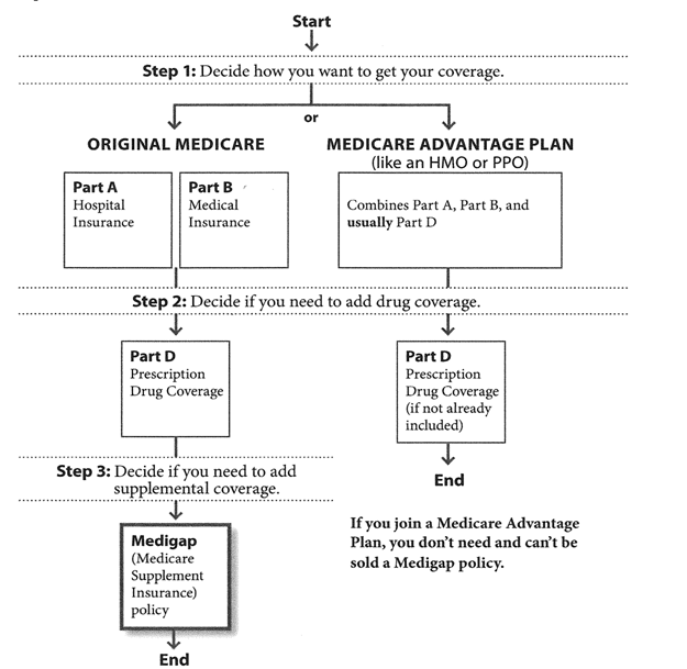 Medicare Plan Choosing Infographic