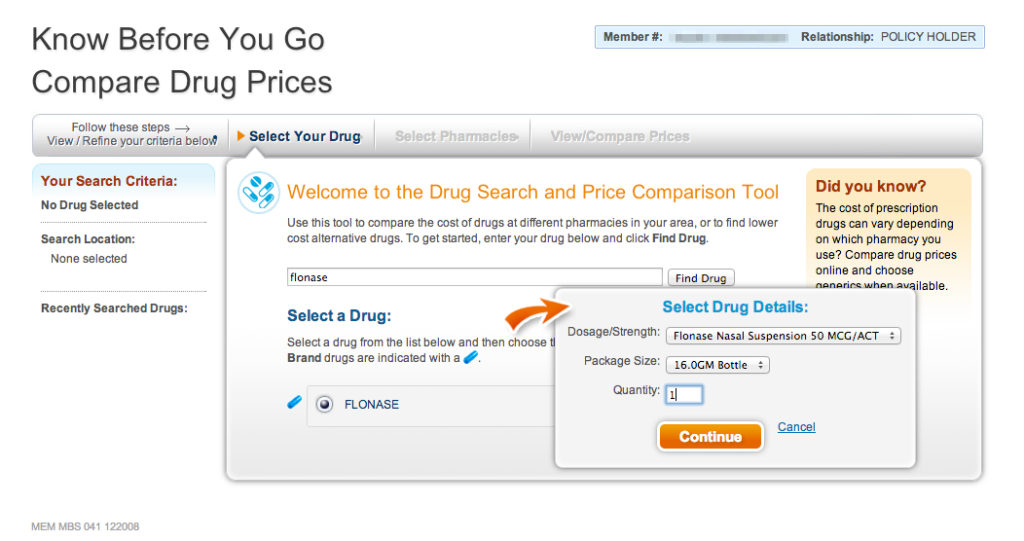 Compare drug prices to get the best deal